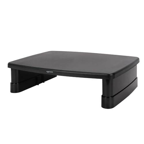Amazon Basics Amazon Basics Height Adjustable Monitor Stand Riser with Storage