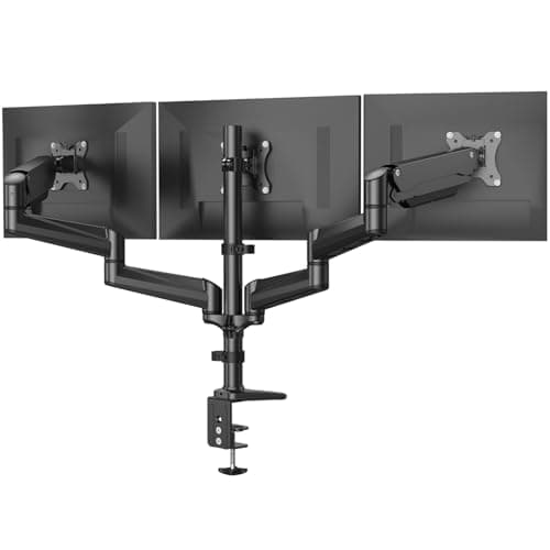 HUANUO Triple Monitor Mount (17-32", Gas Spring)