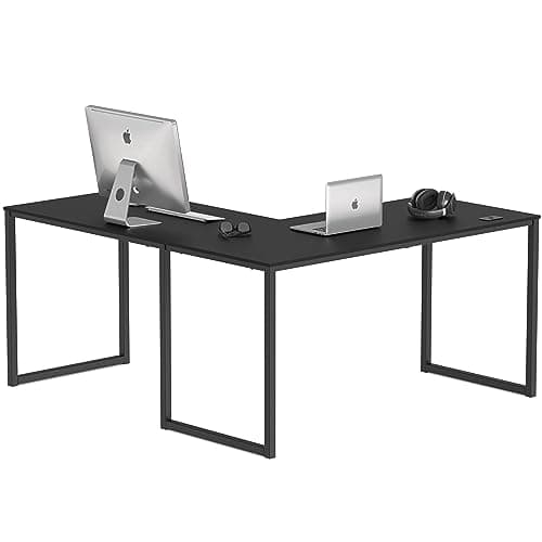 SHW SHW Mission 55 x 60 L-Shaped Home Office Desk
