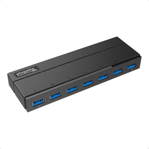 Plugable Plugable 7-Port USB 3.0 Hub with 36W Power Adapter