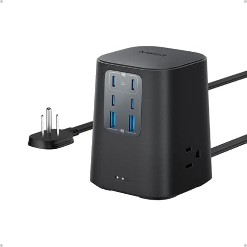 Anker Anker Desktop Charger, 9-in-1 Power Strip with Surge Protection