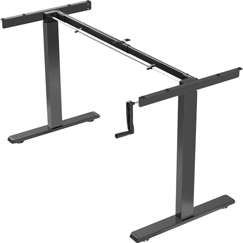 VIVO VIVO Manual Hand Crank Desk Frame (the manual case)