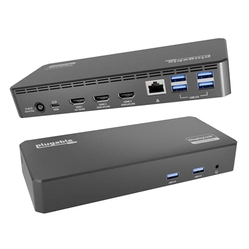 Plugable Plugable USB-C Triple Display Docking Station