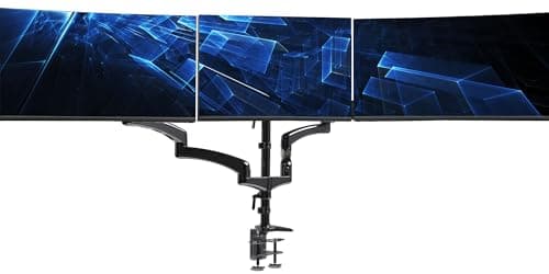 VIVO Triple Pneumatic Monitor Mount (STAND-V300G)