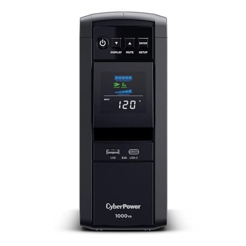 CyberPower CyberPower CP1000PFCLCD PFC Sinewave UPS, 1000VA / 600W