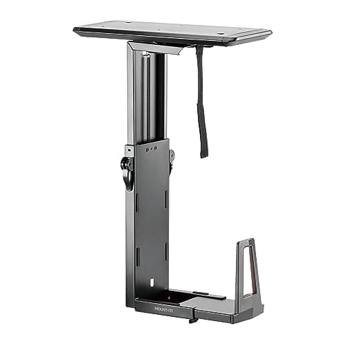 Mount-It! Mount-It! CPU Under Desk Mount with Sliding Track, 33 lb Capacity