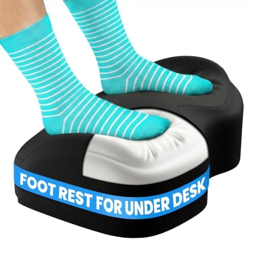 Everlasting Comfort Everlasting Comfort Memory Foam Under-Desk Foot Rest