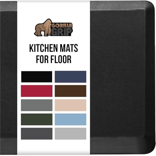 Gorilla Grip Gorilla Grip Cushioned Anti-Fatigue Mat, 3/4"