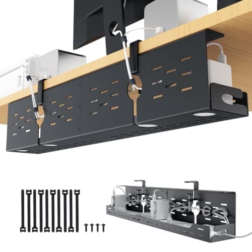 Univivi Univivi Under Desk Cable Management Tray, 32"