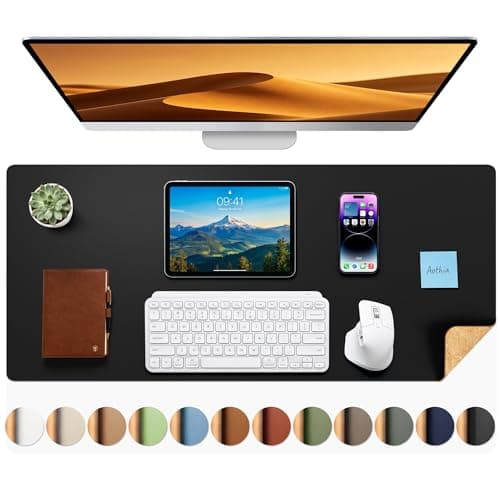 Aothia Aothia Dual-Sided Cork/Leather Desk Pad