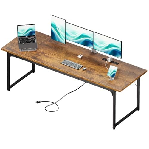 Coleshome Coleshome 79" Large Computer Desk