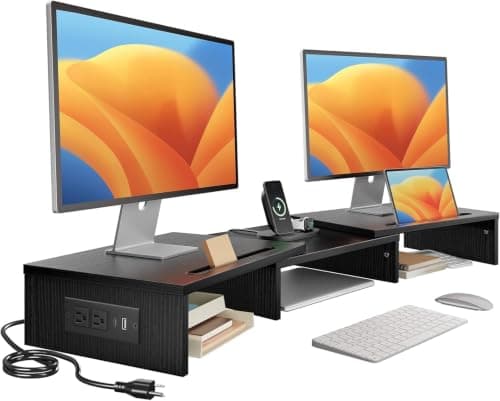 HUANUO HUANUO Monitor Stand Riser with USB Ports