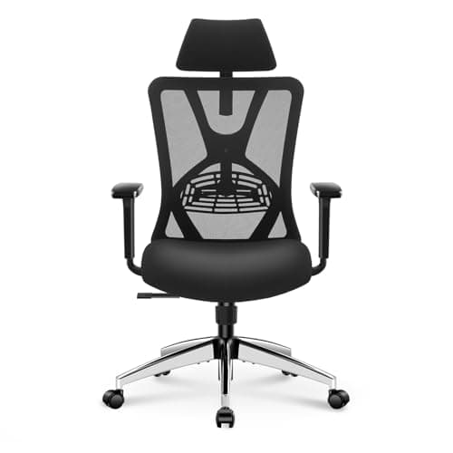 Ticova Ticova Ergonomic Office Chair with Adjustable Lumbar Support