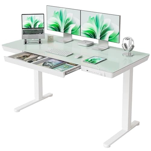 FEZIBO FEZIBO 55×24" Standing Desk with Drawers