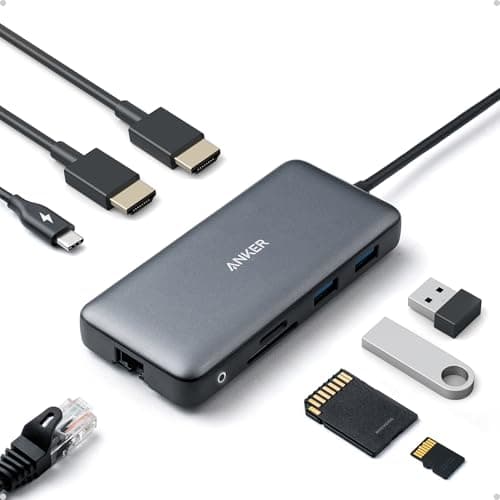 Anker Docking Station (Dual Monitor, 8-in-1)