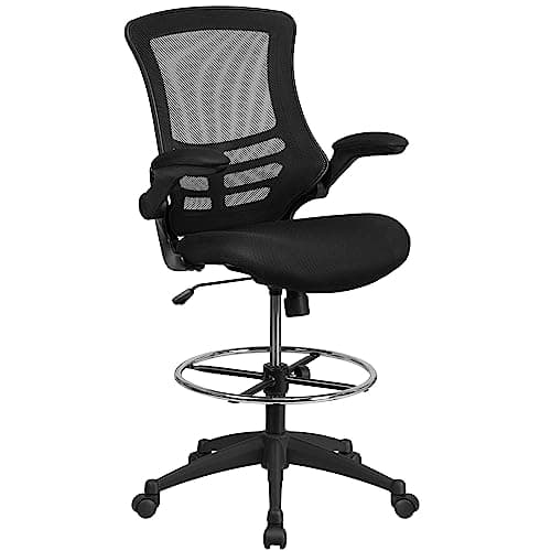 Flash Furniture Flash Furniture Mesh Adjustable Ergonomic Drafting Chair