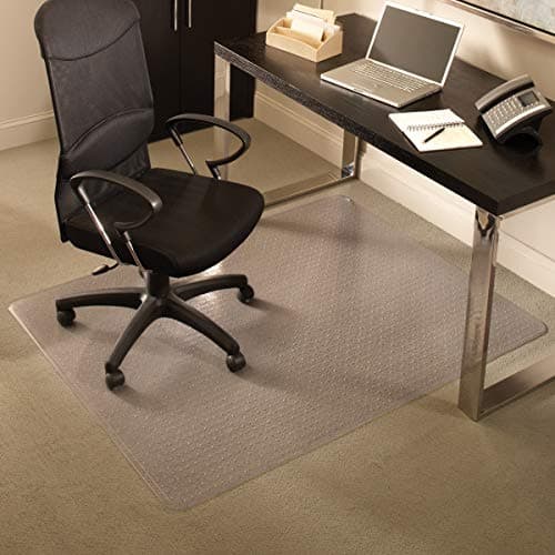 ES Robbins ES Robbins EverLife Carpet Chairmat, Medium Pile (60" x 72")