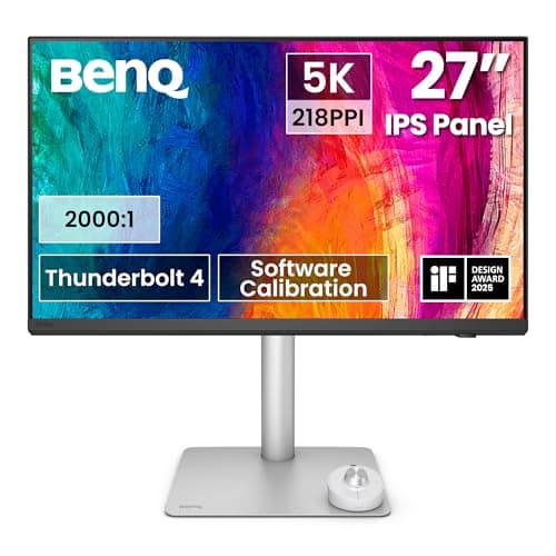 BenQ PD2730S 27" 5K Thunderbolt 4 Mac Monitor
