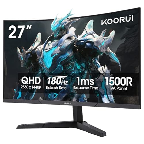 KOORUI KOORUI 27" Curved QHD (1500R)